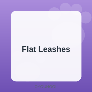 OYOUHOOL Flat Leashes