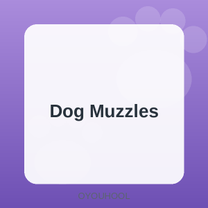 OYOUHOOL Dog Muzzles