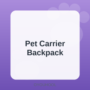 OYOUHOOL Pet Carrier Backpack