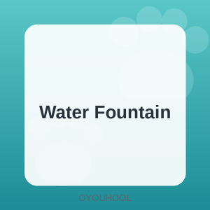 OYOUHOOL Water Fountain